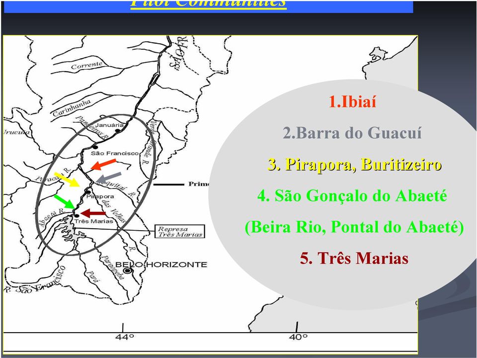 Pirapora, Buritizeiro 4.