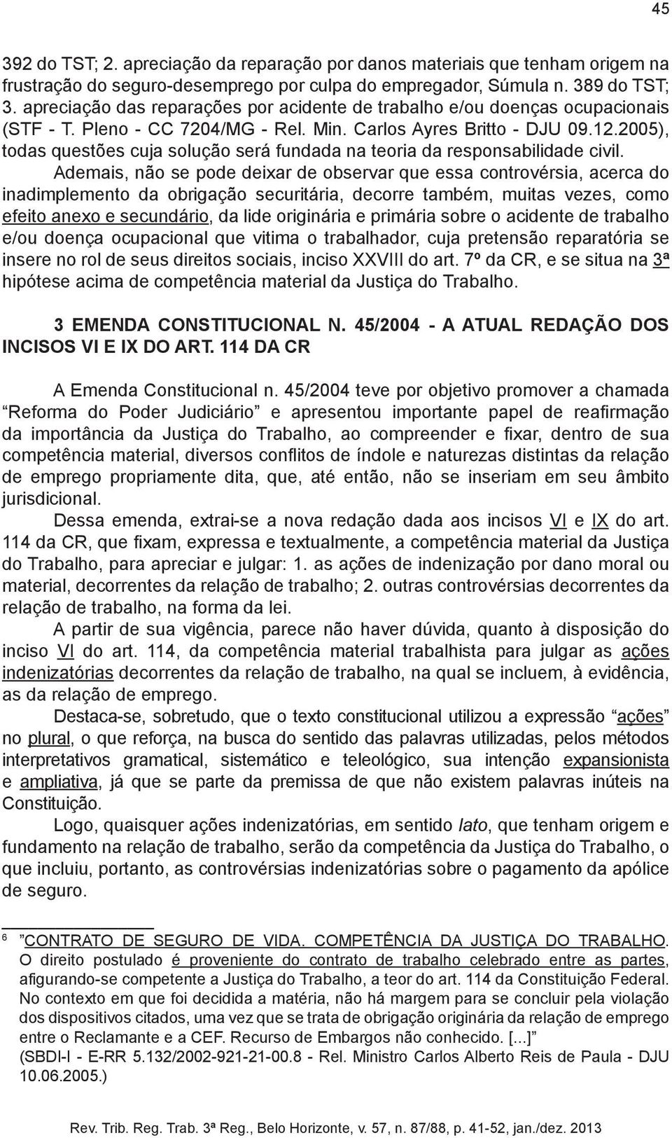 2005), todas questões cuja solução será fundada na teoria da responsabilidade civil.