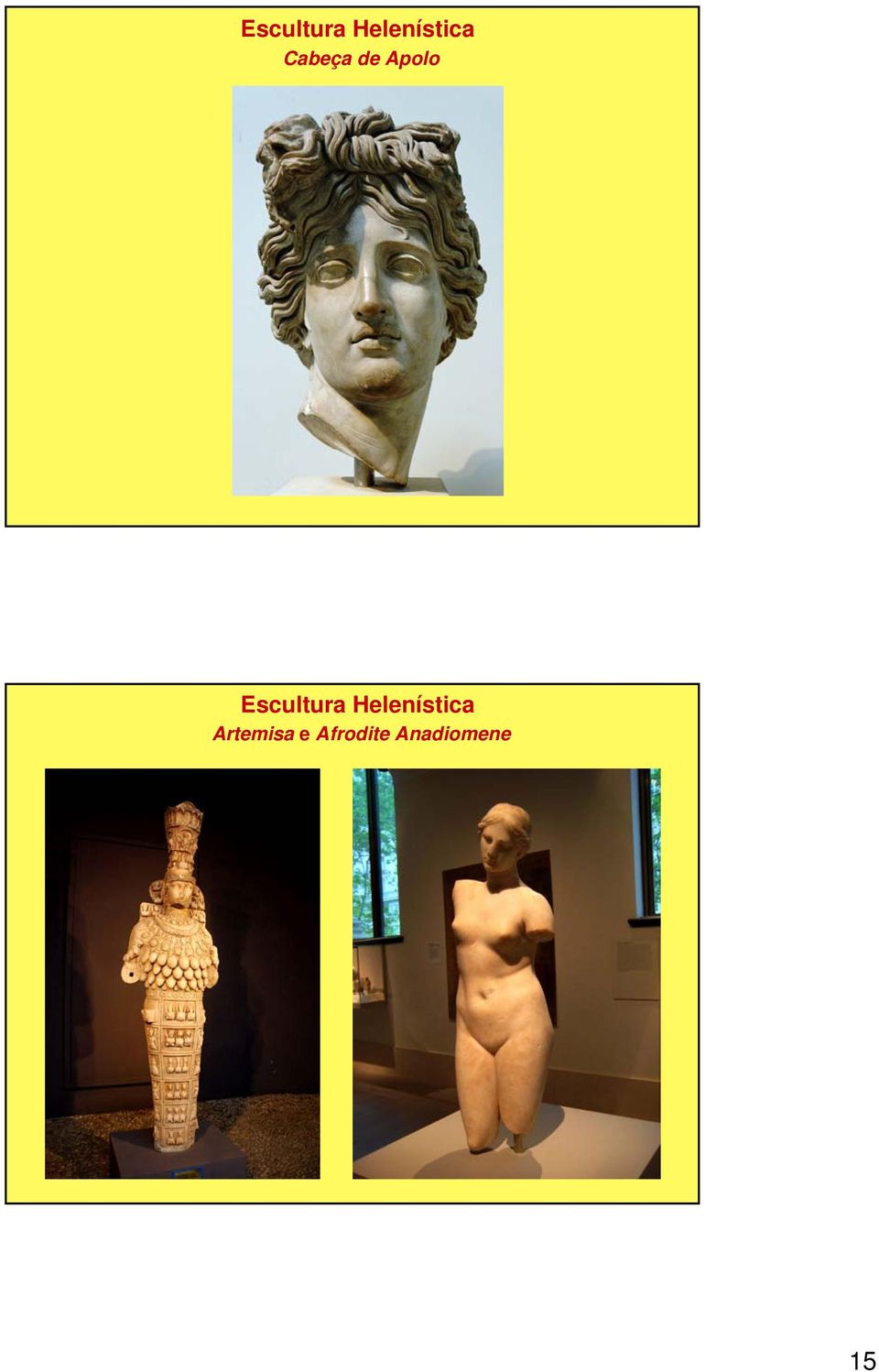 Artemisa e Afrodite