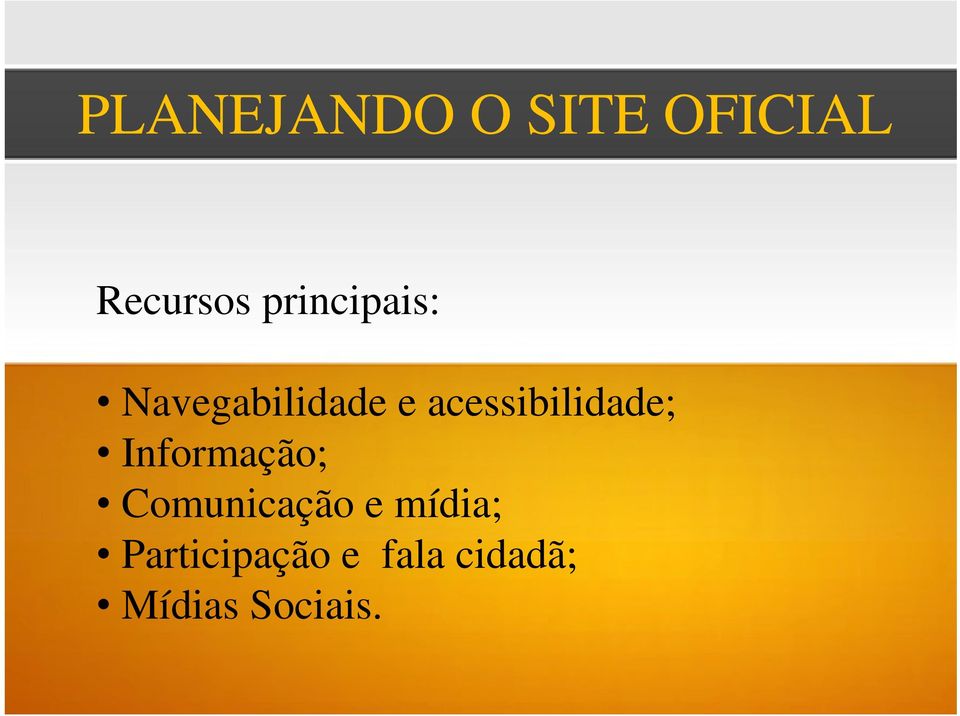 acessibilidade; Informação;