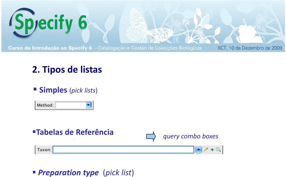 Referência query combo