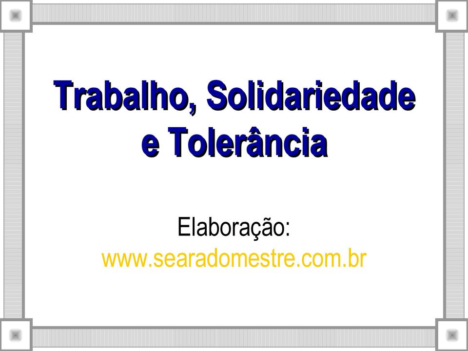 Tolerância