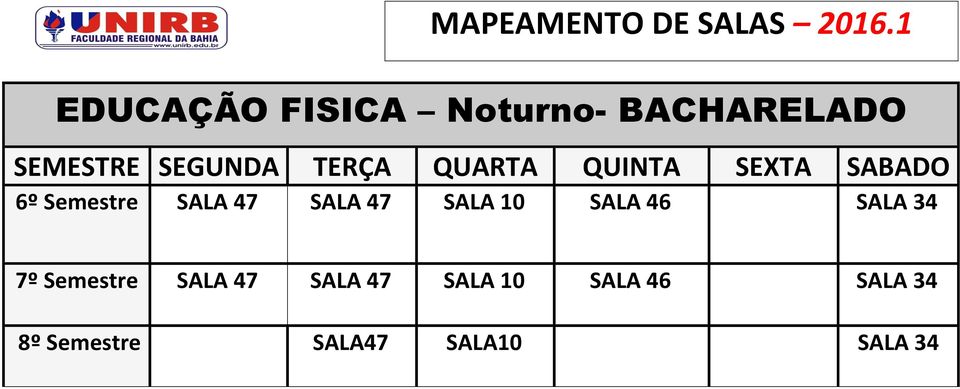 47 10 46 34 7º Semestre 47