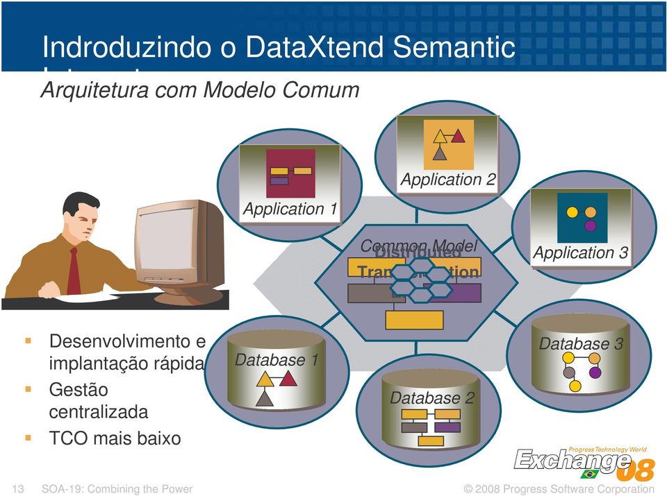 Application 3 Desenvolvimento e implantação rápida Gestão centralizada TCO