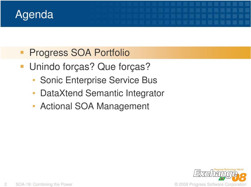 Sonic Enterprise Service Bus DataXtend