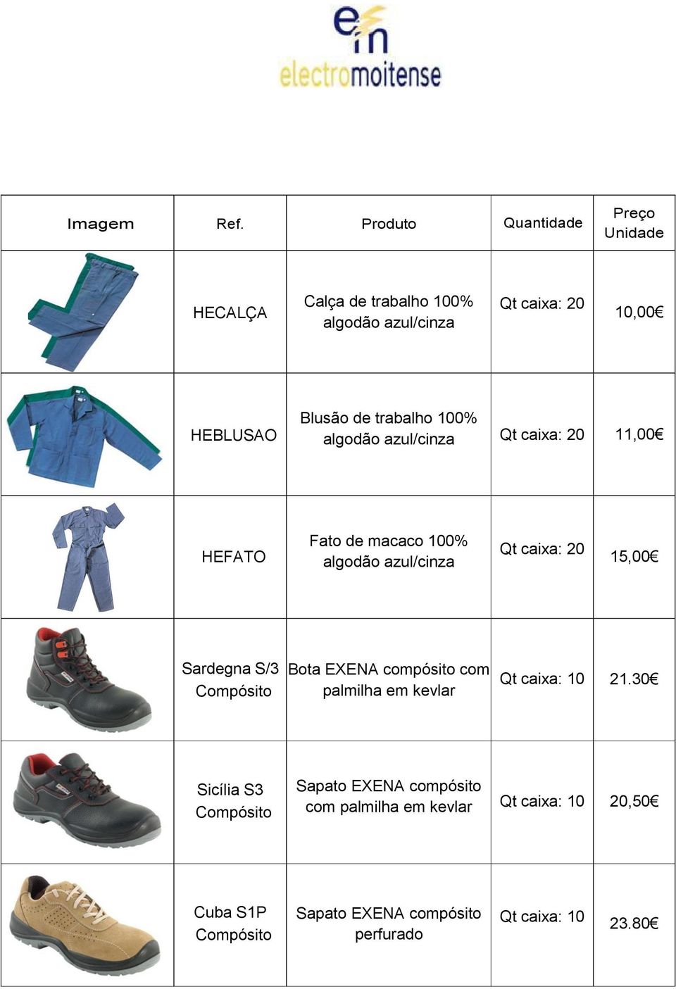 15,00 Sardegna S/3 Compósito Bota EXENA compósito com palmilha em kevlar 21.