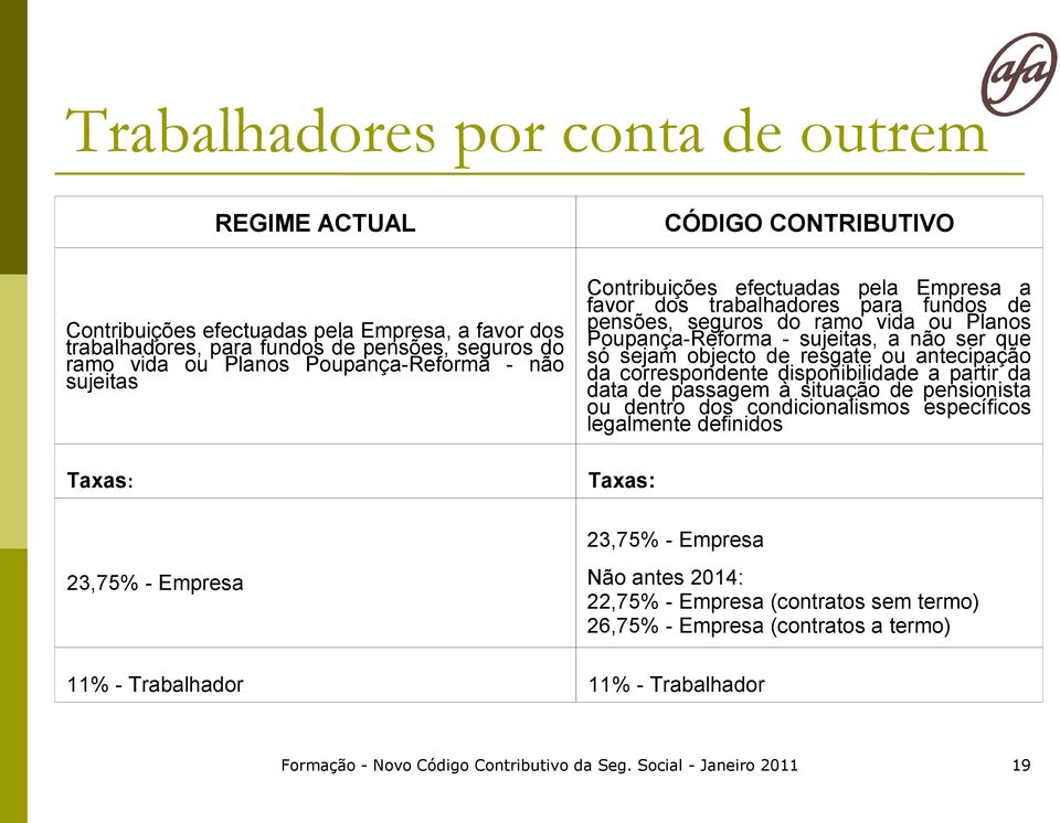 sujeitas, a não ser que só sejam objecto de resgate ou antecipação da correspondente disponibilidade a partir da data de passagem à situação de pensionista ou dentro dos condicionalismos específicos