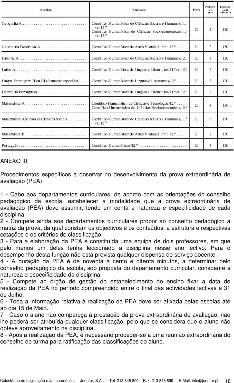 2 - Compete ainda aos departamentos curriculares propor ao conselho pedagógico a matriz da prova, da qual constem os objectivos e os conteúdos, a estrutura e respectivas cotações e os critérios de