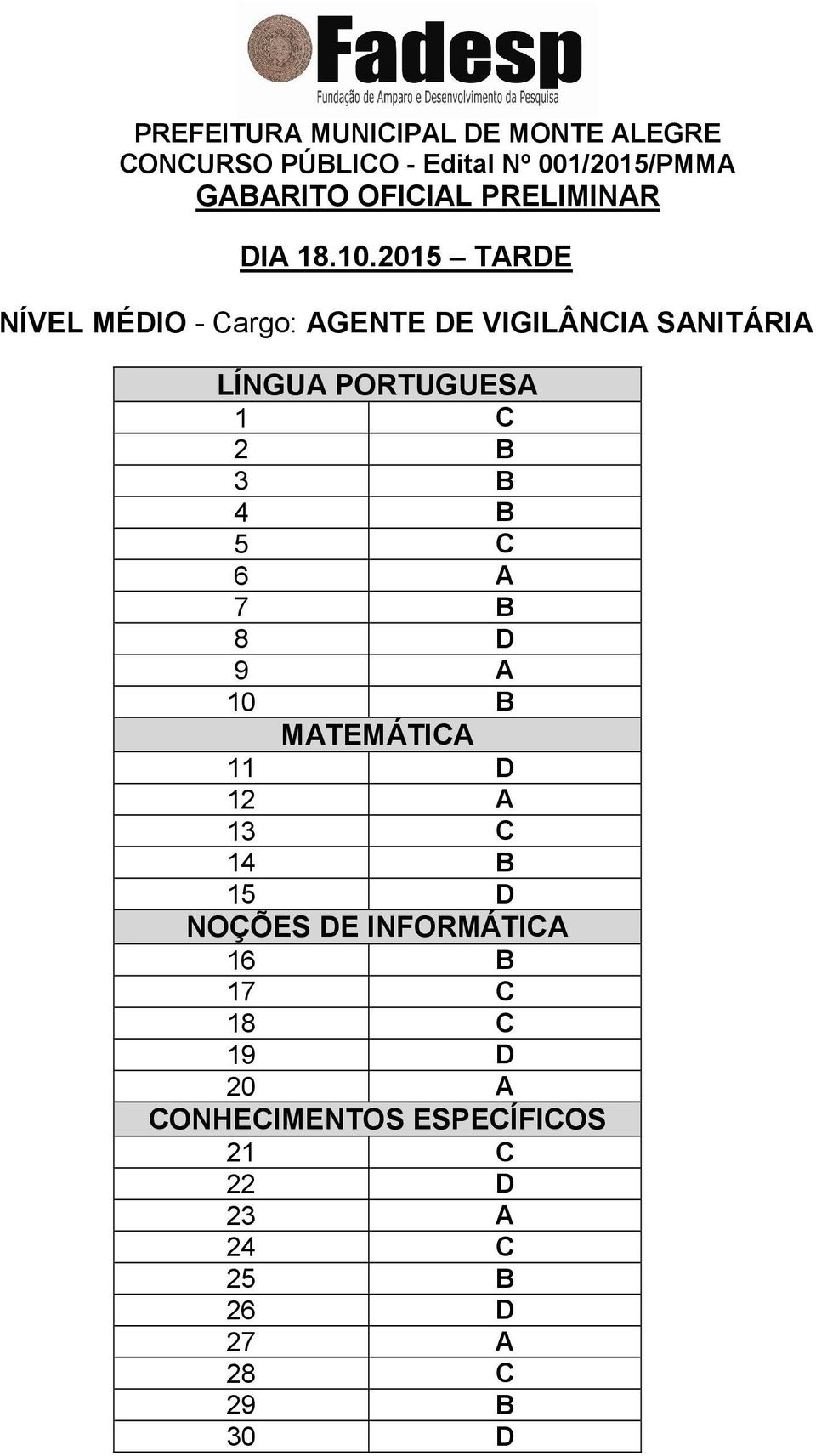 SANITÁRIA 2 22 D 23 A 24