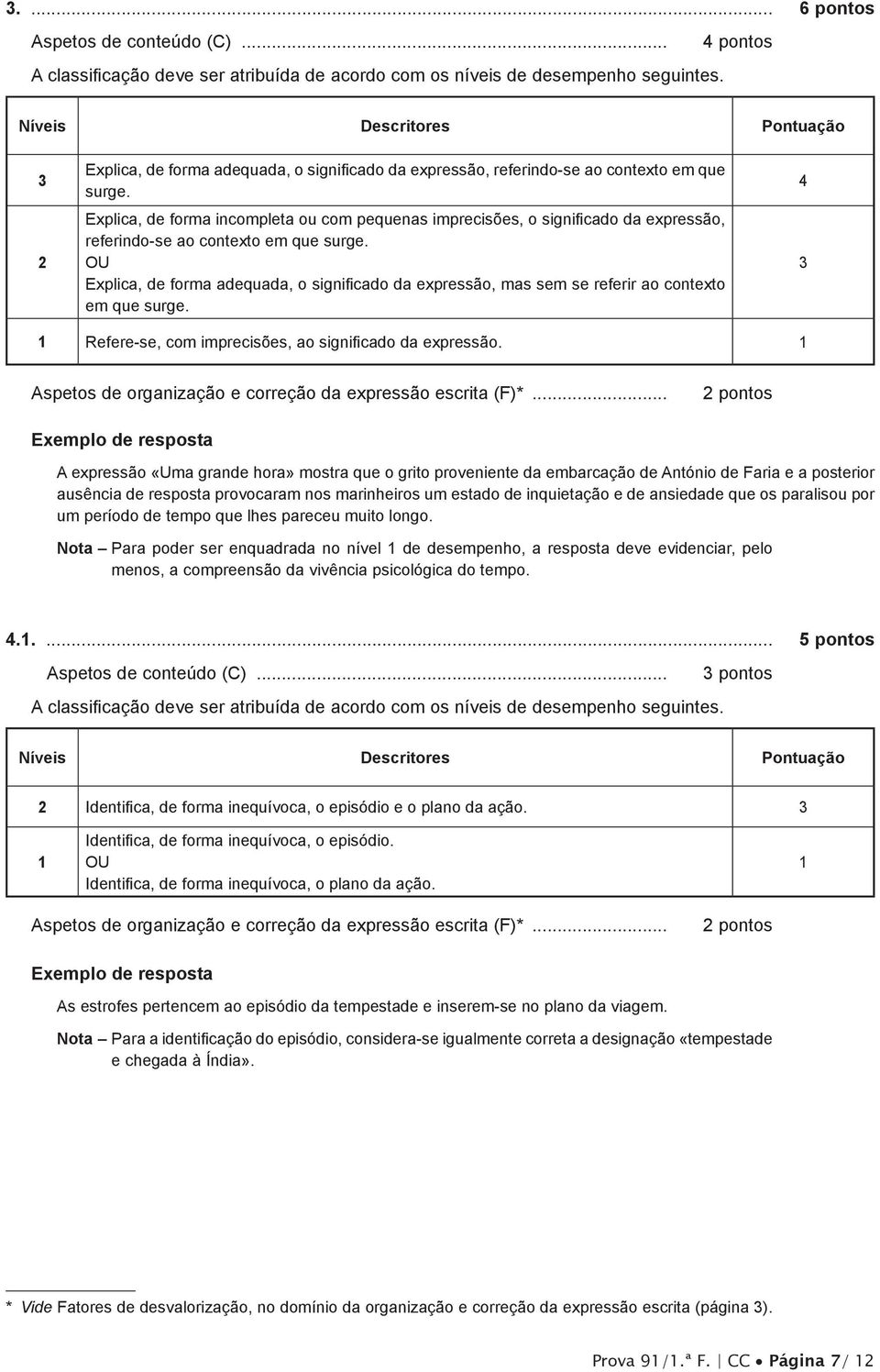 xplica, de forma incompleta ou com pequenas imprecisões, o significado da expressão, referindo-se ao contexto em que surge.