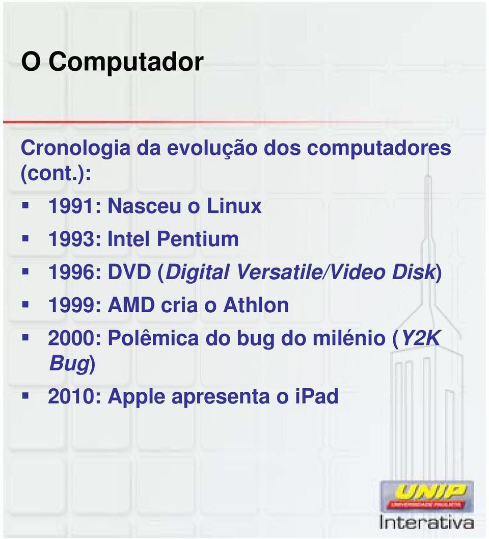 (Digital Versatile/Video Disk) 1999: AMD cria o Athlon