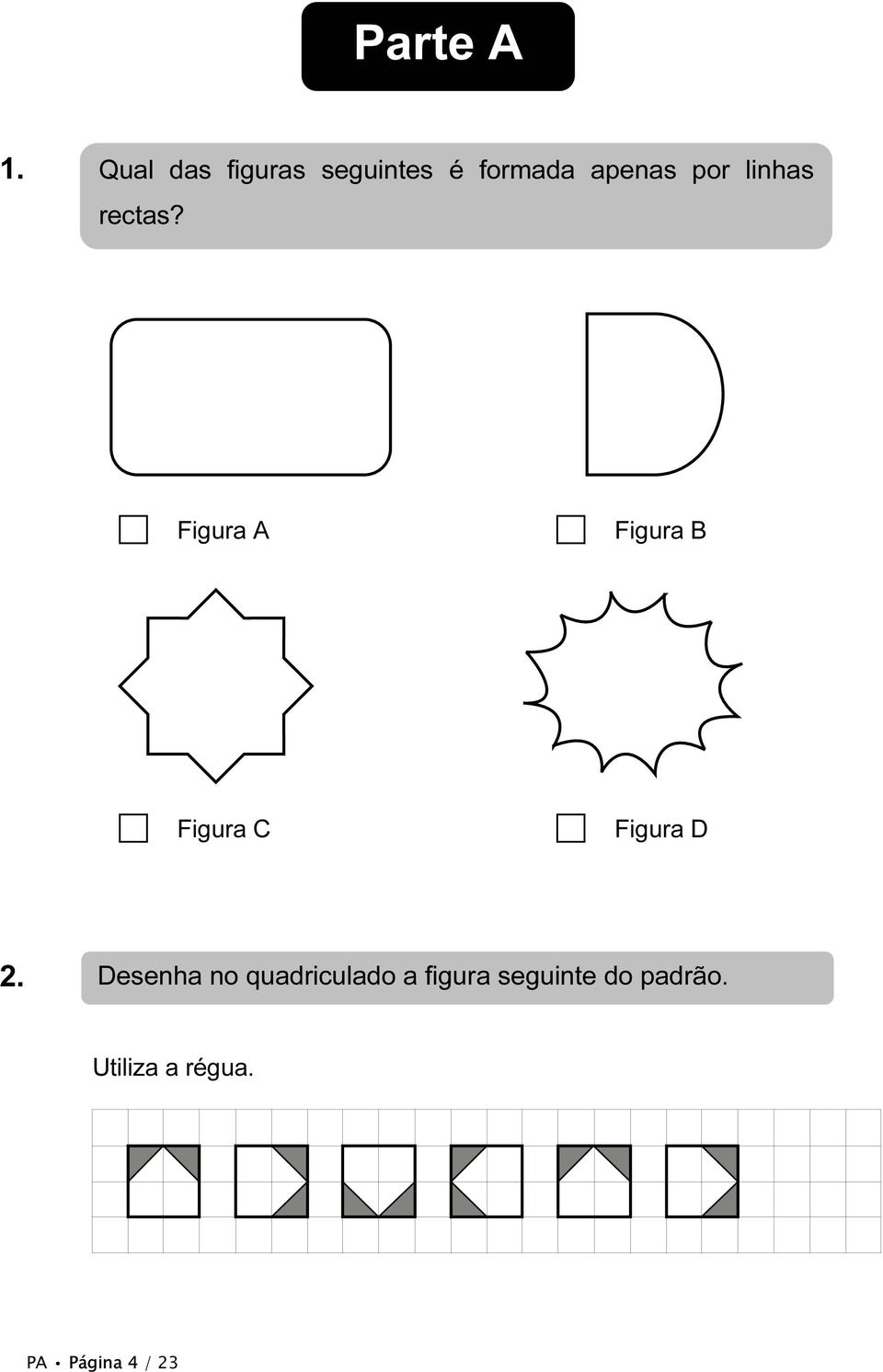 linhas rectas?