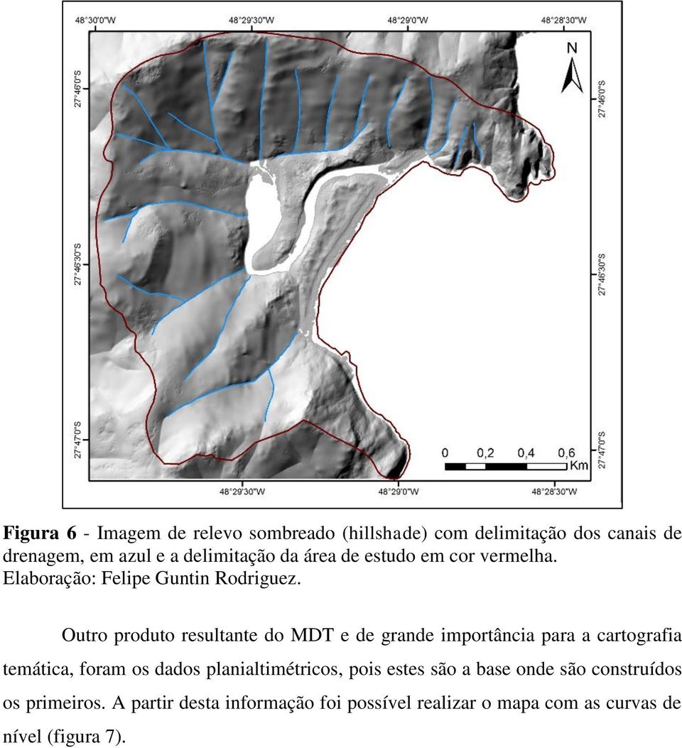 Outro produto resultante do MDT e de grande importância para a cartografia temática, foram os dados