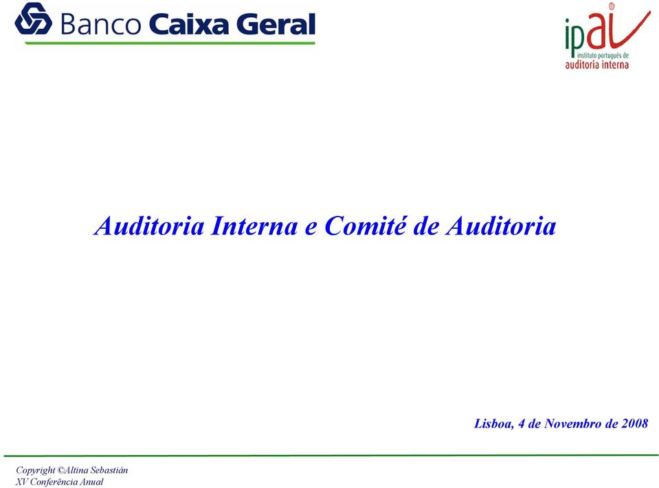 Auditoria Lisboa,