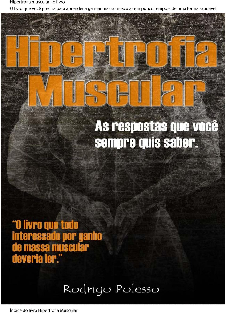 muscular em pouco tempo e de uma forma