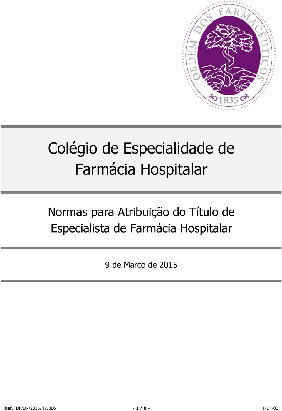 de Especialista de Farmácia Hospitalar 9 de