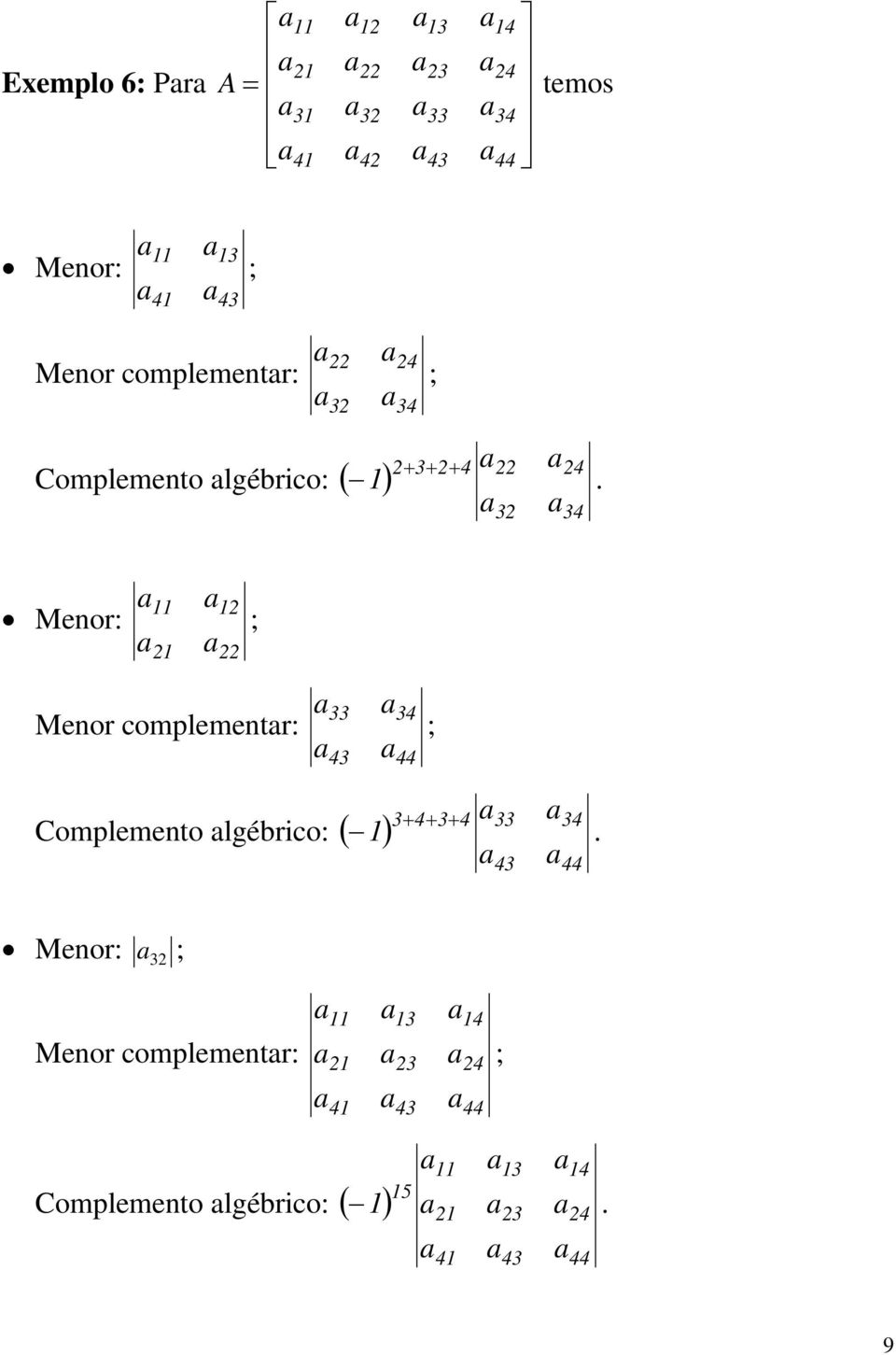 complementr: ;  complementr: ; Complemento