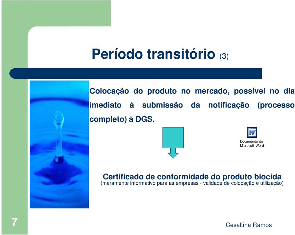 Documento do Microsoft Word Certificado de conformidade do produto