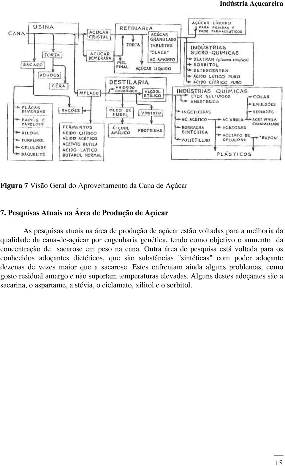 engenharia genética, tendo como objetivo o aumento da concentração de sacarose em peso na cana.