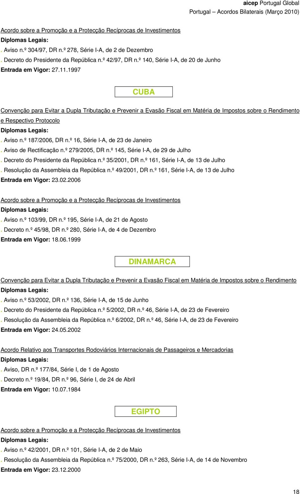 º 145, Série I-A, de 29 de Julho. Decreto do Presidente da República n.º 35/2001, DR n.º 161, Série I-A, de 13 de Julho. Resolução da Assembleia da República n.º 49/2001, DR n.