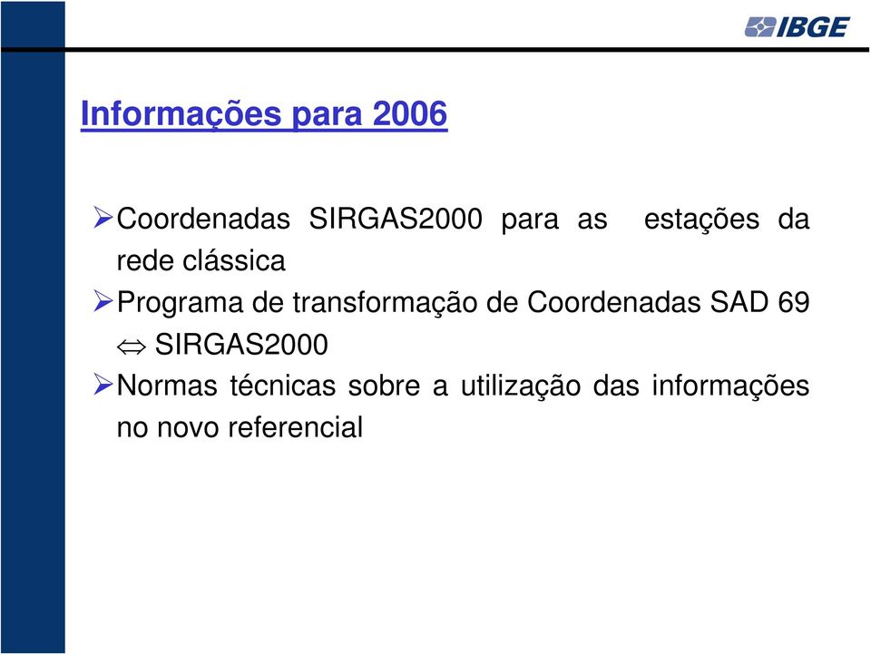 transformação de Coordenadas SAD 69 SIRGAS2000