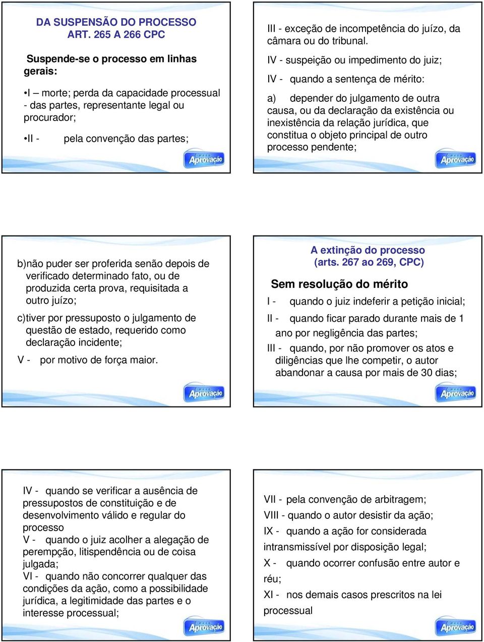 incompetência do juízo, da câmara ou do tribunal.