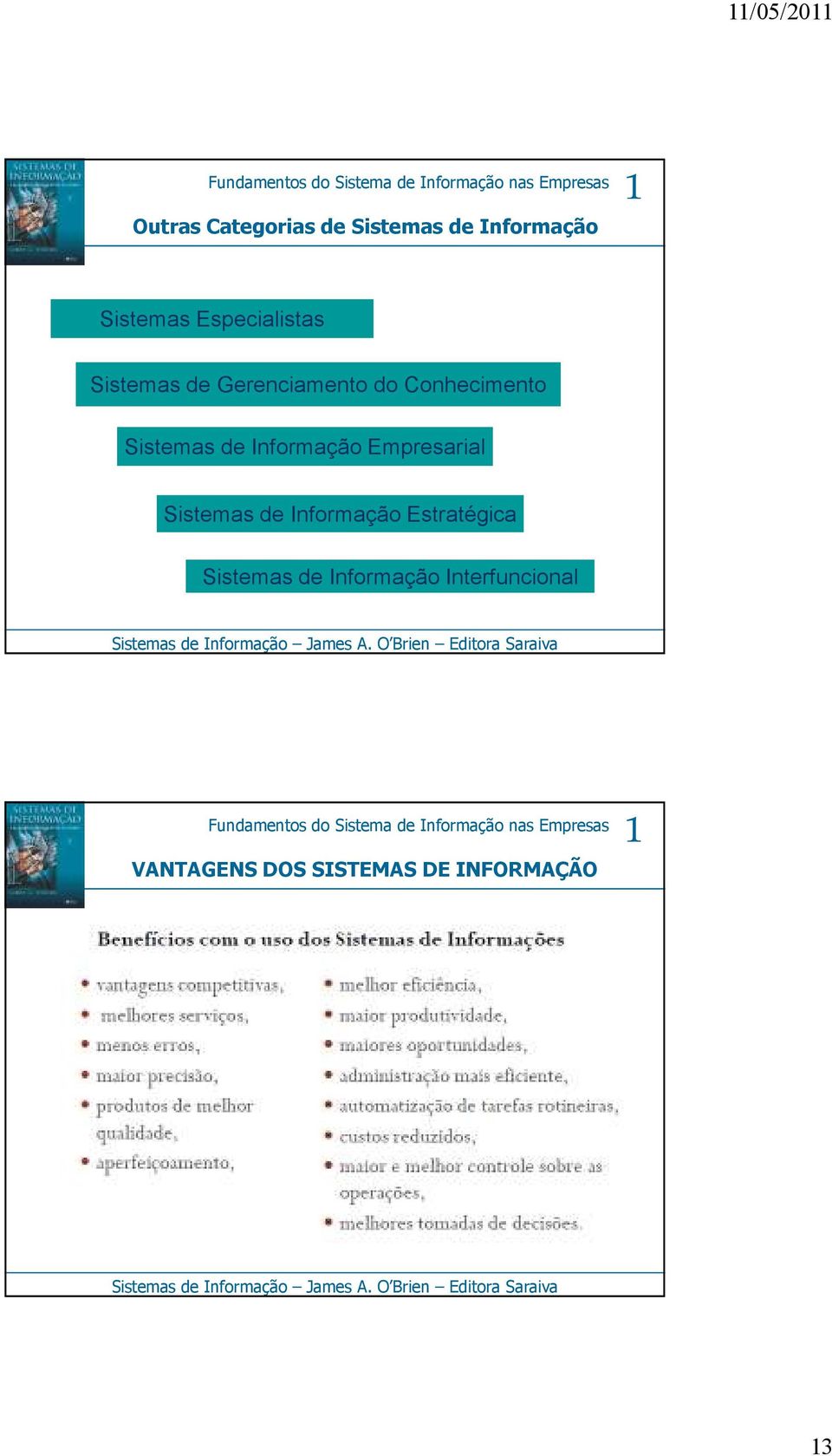 Informação Empresarial Informação Estratégica