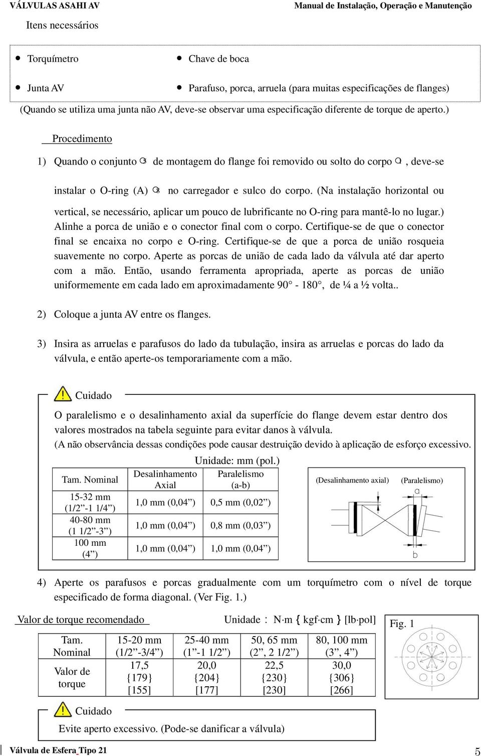 (Na instalação horizontal ou vertical, se necessário, aplicar um pouco de lubrificante no O-ring para mantê-lo no lugar.) Alinhe a porca de união e o conector final com o corpo.