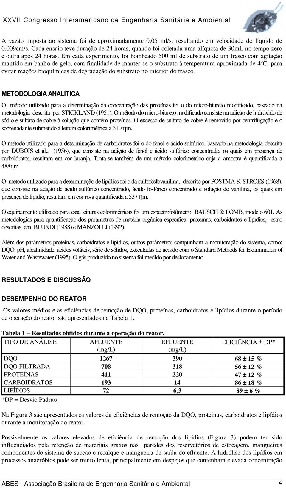 Em cada experimento, foi bombeado 500 ml de substrato de um frasco com agitação mantido em banho de gelo, com finalidade de manter-se o substrato à temperatura aproximada de 4 o C, para evitar