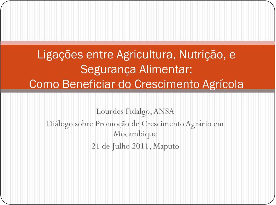 Lourdes Fidalgo, ANSA Diálogo sobre Promoção de
