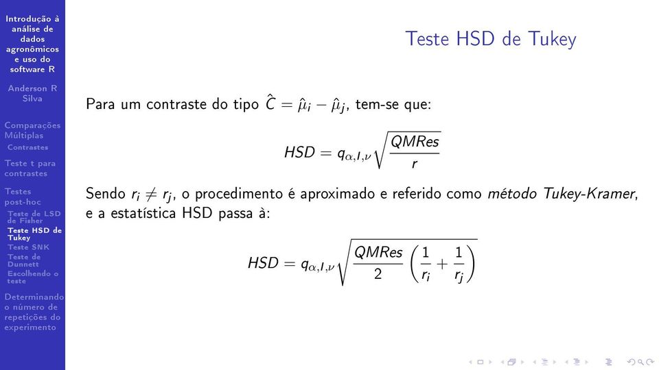 procedimento é aproximado e referido como método