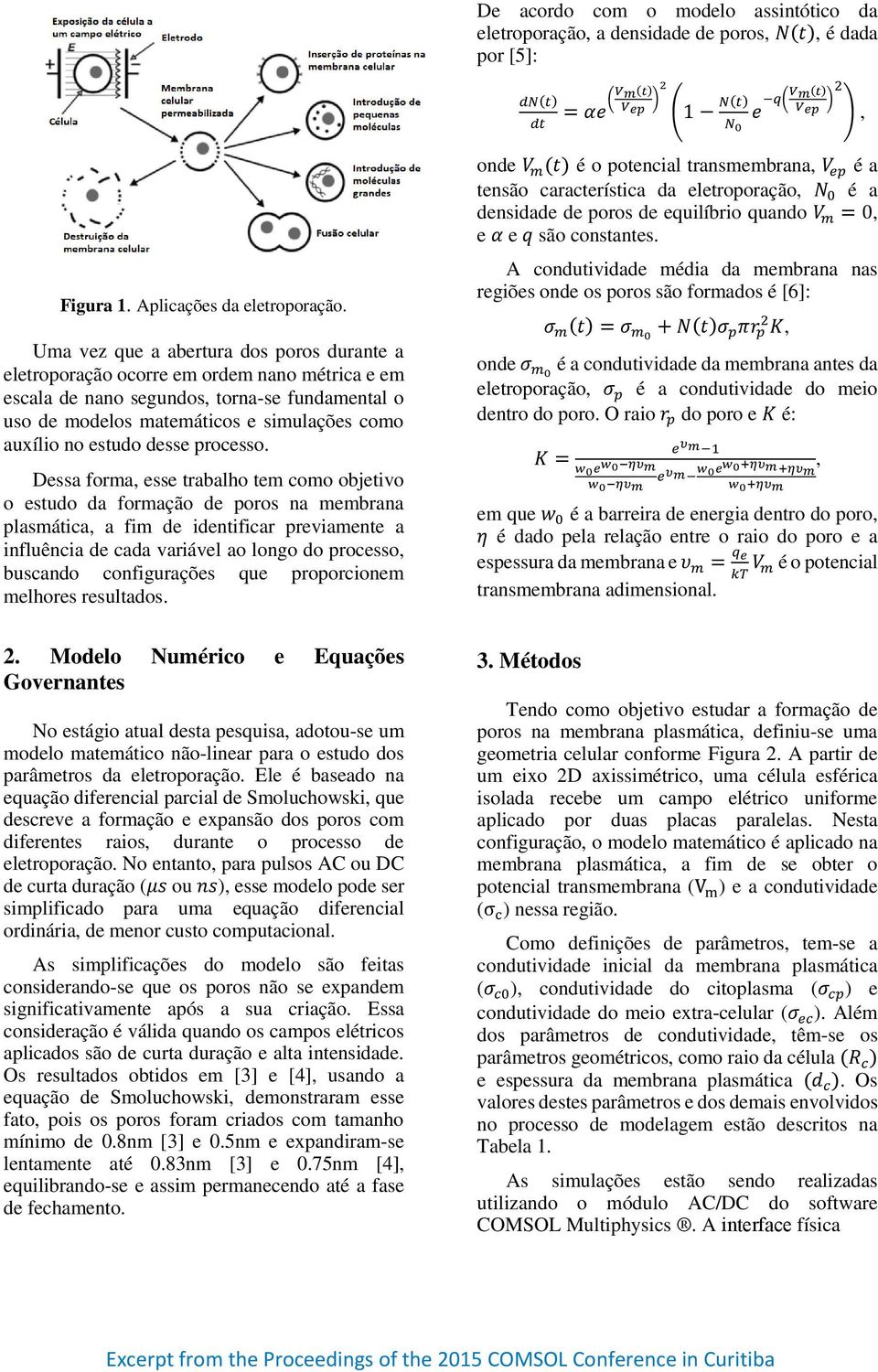 estudo desse processo.