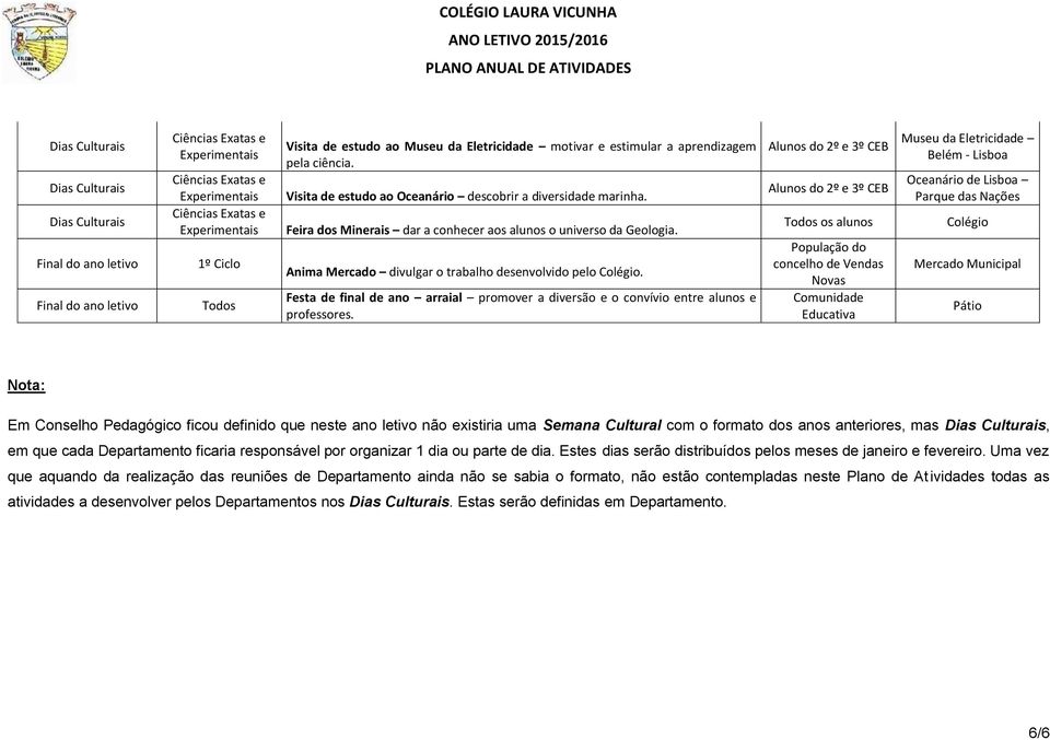 Festa de final de ano arraial promover a diversão e o convívio entre alunos e professores.