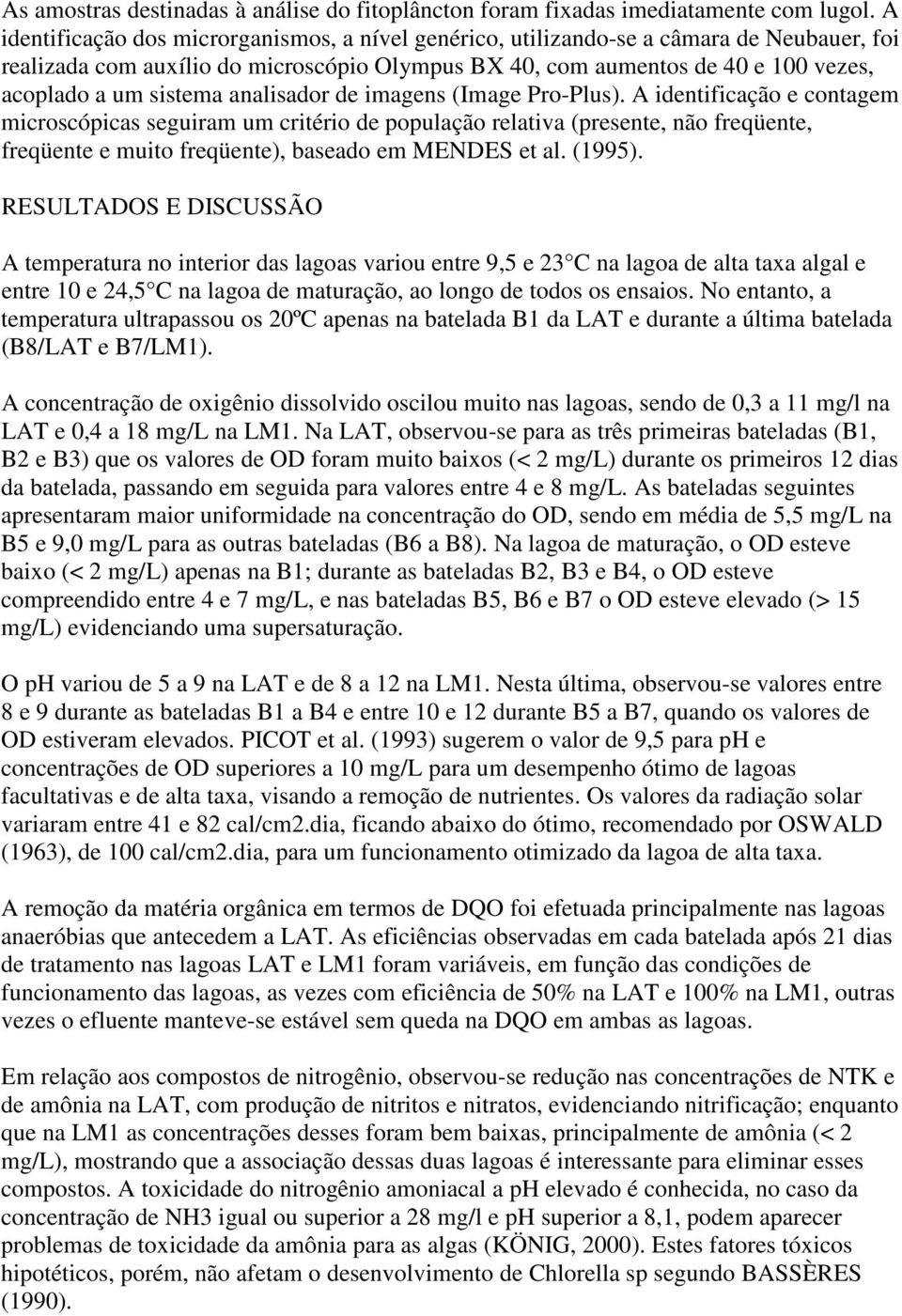 analisador de imagens (Image Pro-Plus).