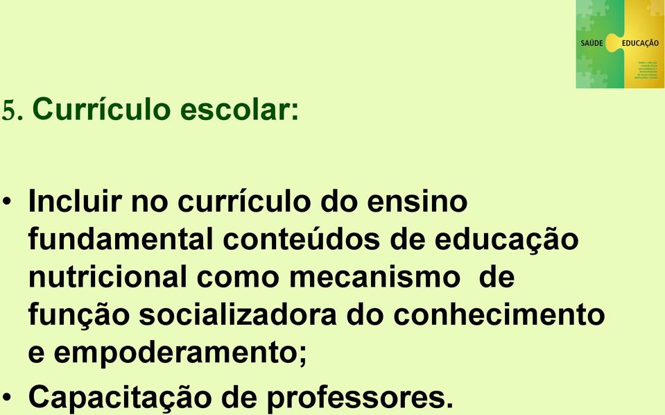 nutricional como mecanismo de função