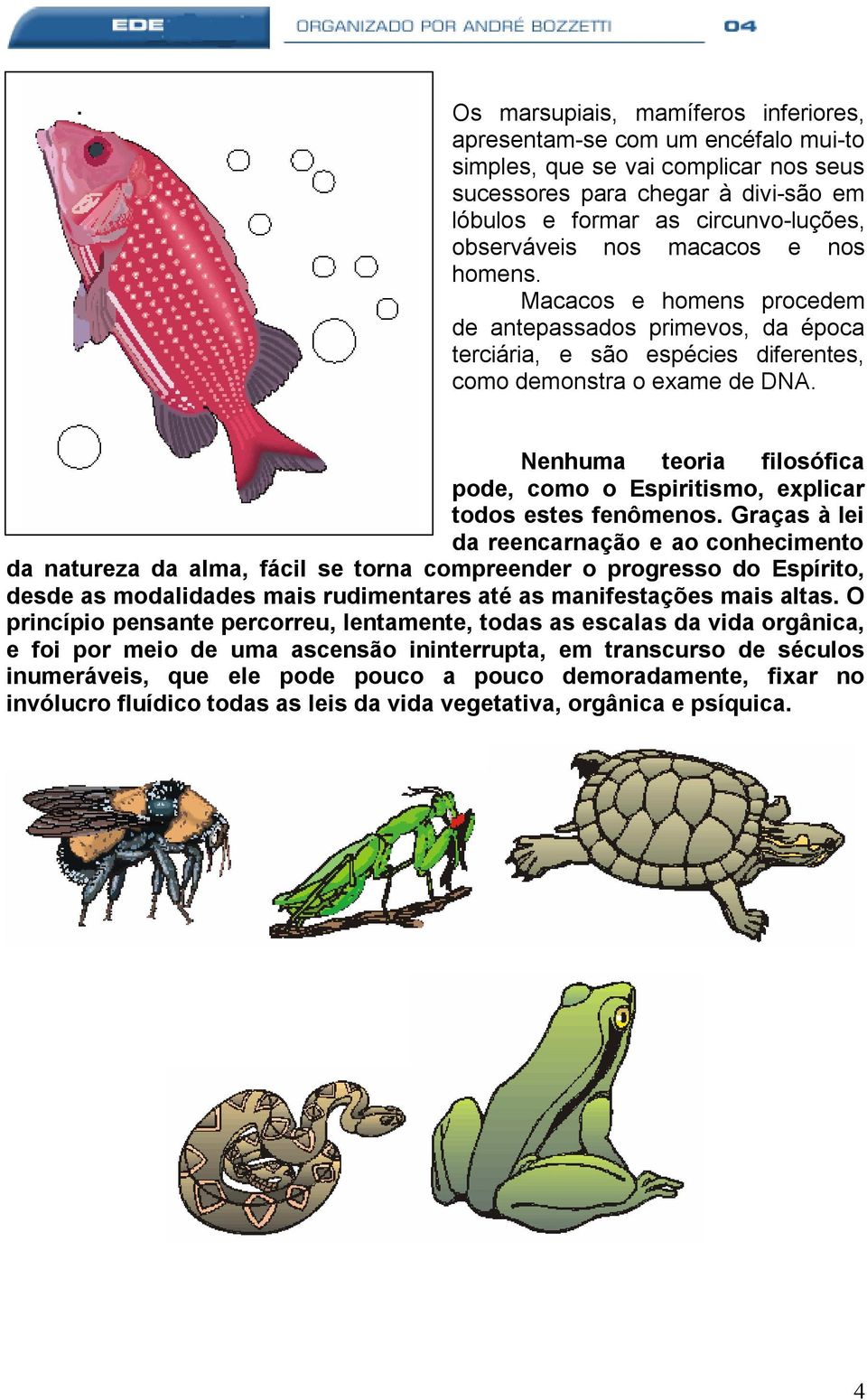 Nenhuma teoria filosófica pode, como o Espiritismo, explicar todos estes fenômenos.