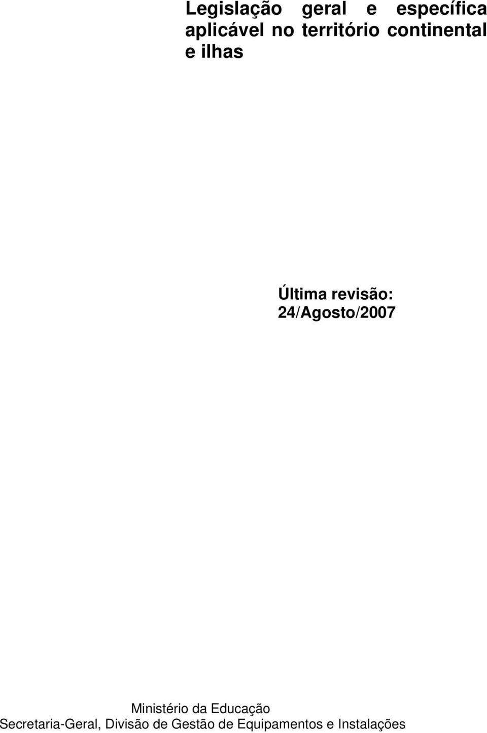 território continental e