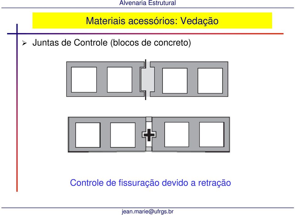 (blocos de concreto)