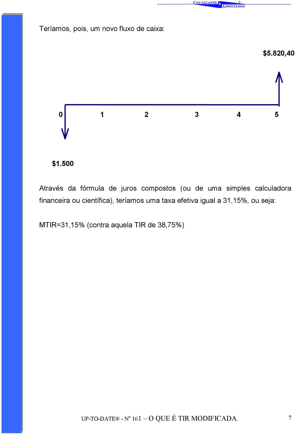 financeira ou científica), teríamos uma taxa efetiva igual a 31,15%, ou