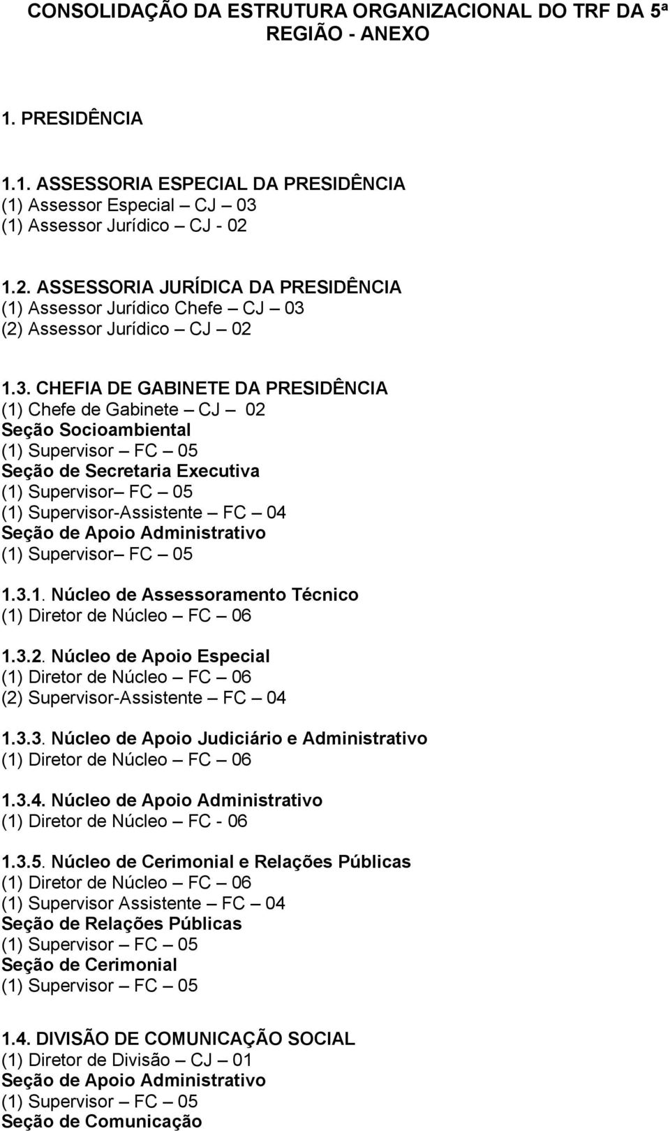 (2) Assessor Jurídico CJ 02 1.3.