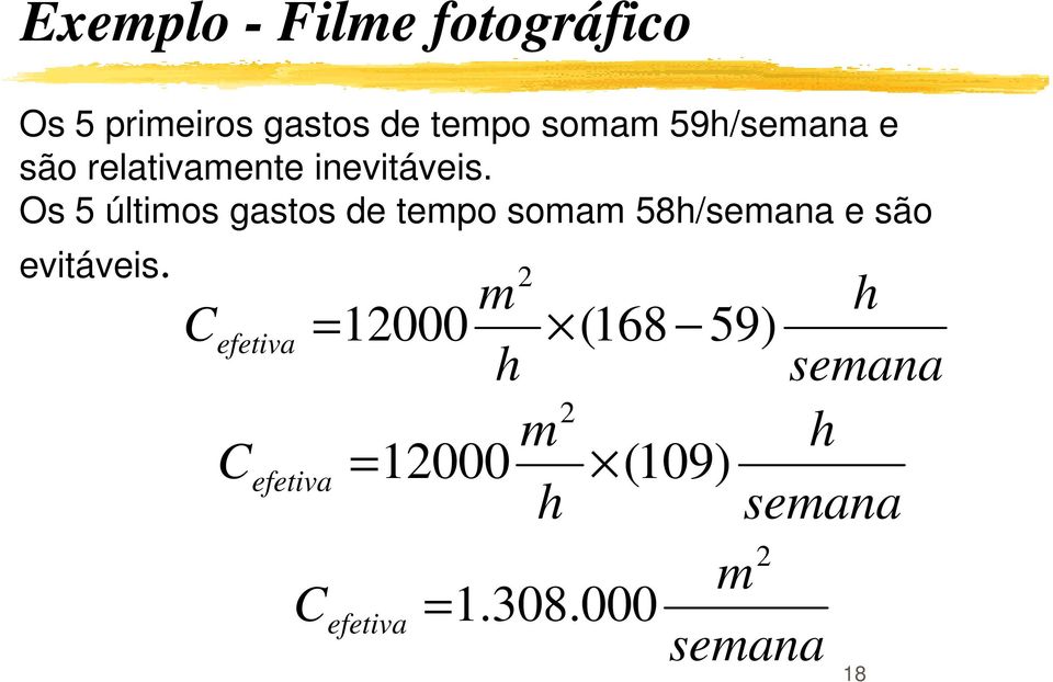 Os 5 últimos gastos de tempo somam 58h/semana e são evitáveis.