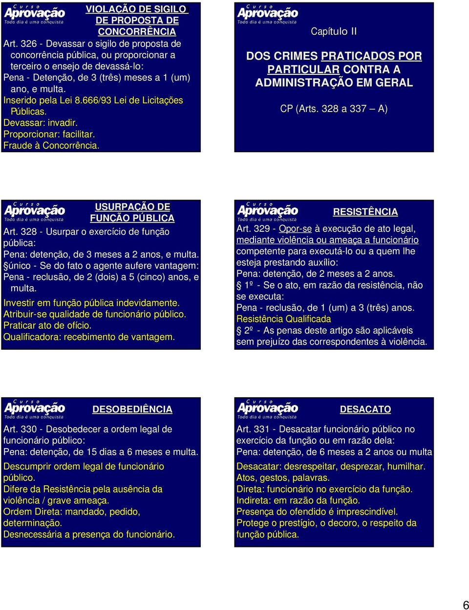 666/93 Lei de Licitações Públicas. Devassar: invadir. Proporcionar: facilitar. Fraude à Concorrência. Capítulo II DOS CRIMES PRATICADOS POR PARTICULAR CONTRA A ADMINISTRAÇÃO EM GERAL CP (Arts( Arts.