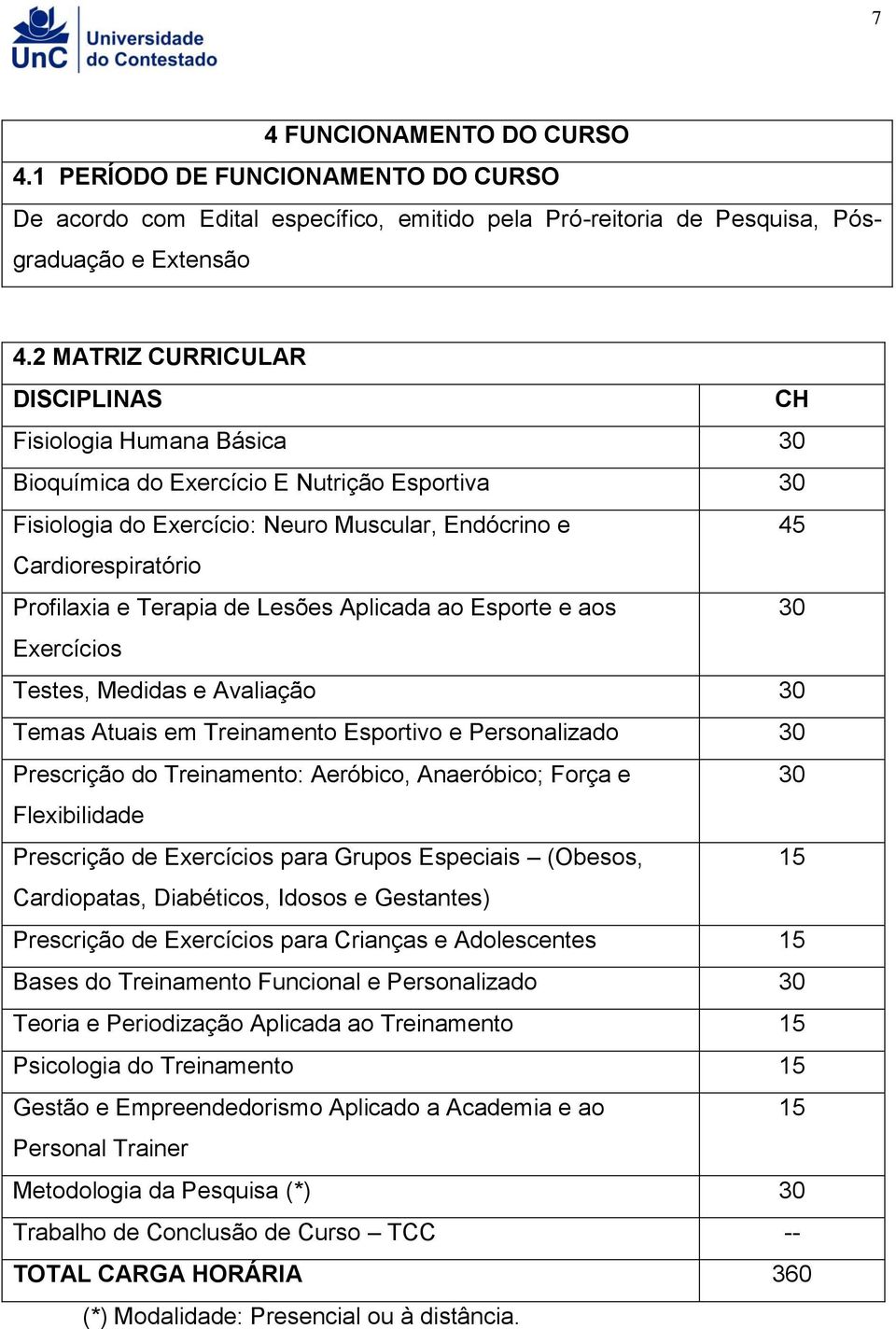 Terapia de Lesões Aplicada ao Esporte e aos 30 Exercícios Testes, Medidas e Avaliação 30 Temas Atuais em Treinamento Esportivo e Personalizado 30 Prescrição do Treinamento: Aeróbico, Anaeróbico;