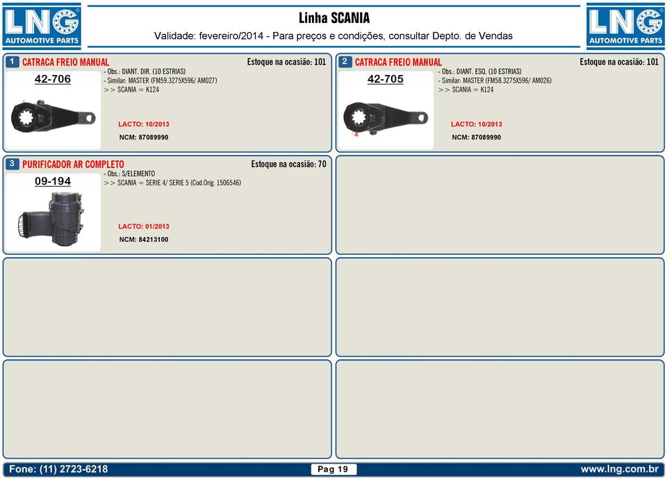 (0 ESTRIAS) - Similar: MASTER (FM9.27X96/ AM027) 42-70 - Similar: MASTER (FM8.