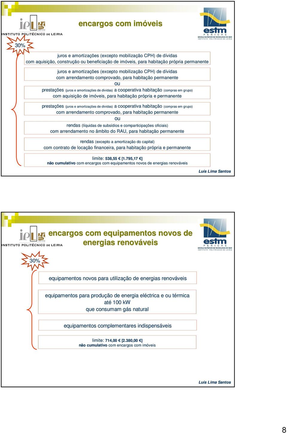 imóveis, para habitação própria e permanente prestações (juros e amortizações de dívidas) a cooperativa habitação (compras em grupo) com arrendamento comprovado, para habitação permanente ou rendas