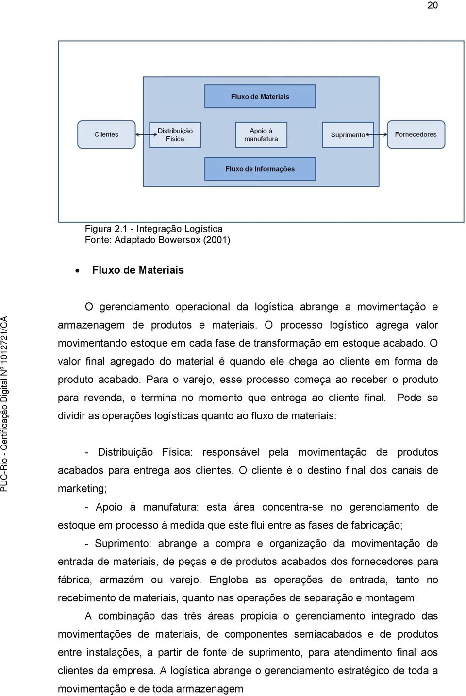 Para o varejo, esse processo começa ao receber o produto para revenda, e termina no momento que entrega ao cliente final.