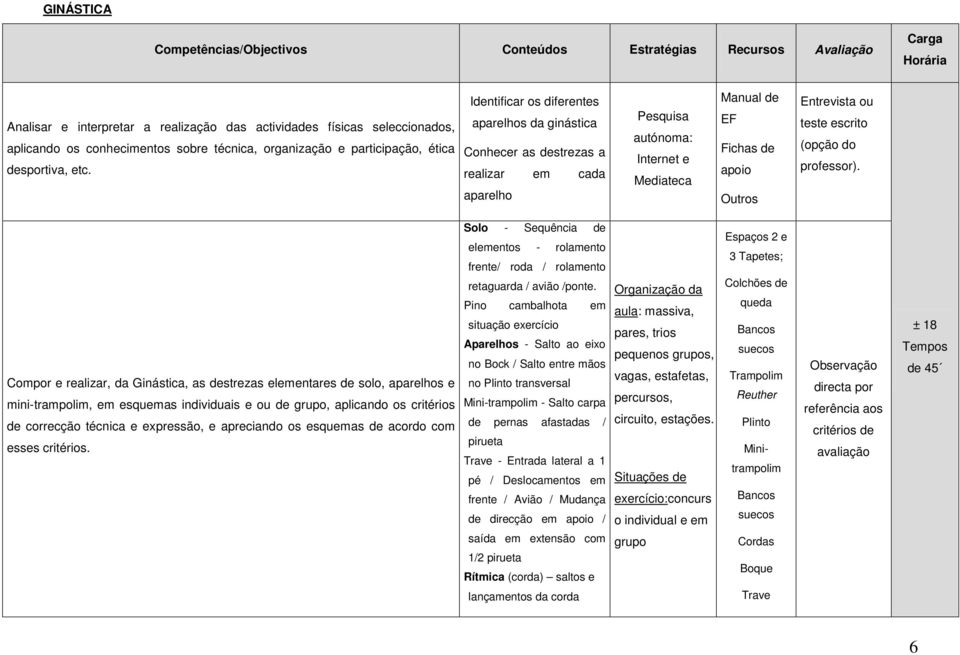 (opção do professor).