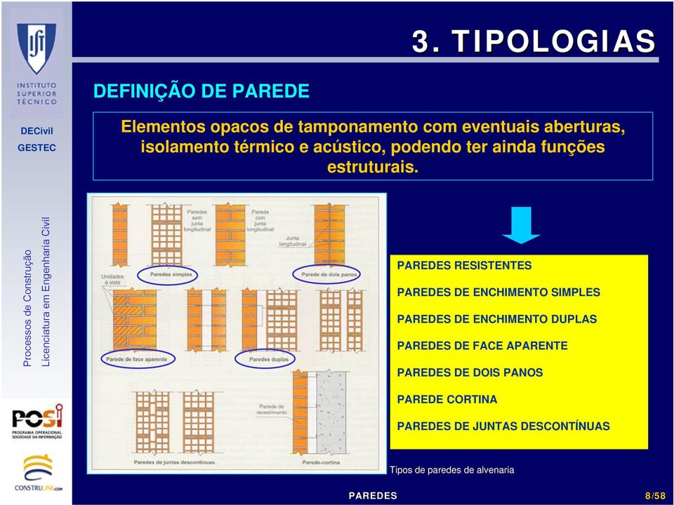 estruturais.