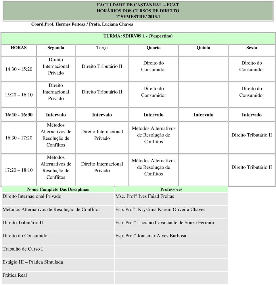 Conflitos Internacional Métodos Alternativos de Resolução de Conflitos Tributário 17:20 18:10 Métodos Alternativos de Resolução de Conflitos Internacional Métodos