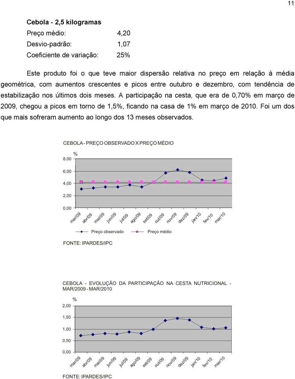 com tendência de estabilização nos últimos dois meses.